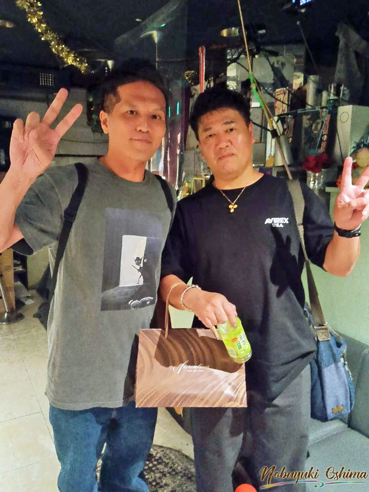 山畠克博さんと私（大嶋信之）
