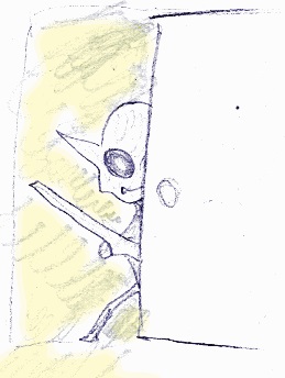 私が見た宇宙人（1982年頃、茨城県水戸市）