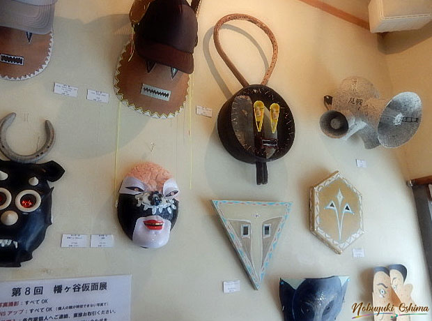 会場内の様子／第8回 幡ヶ谷仮面展
