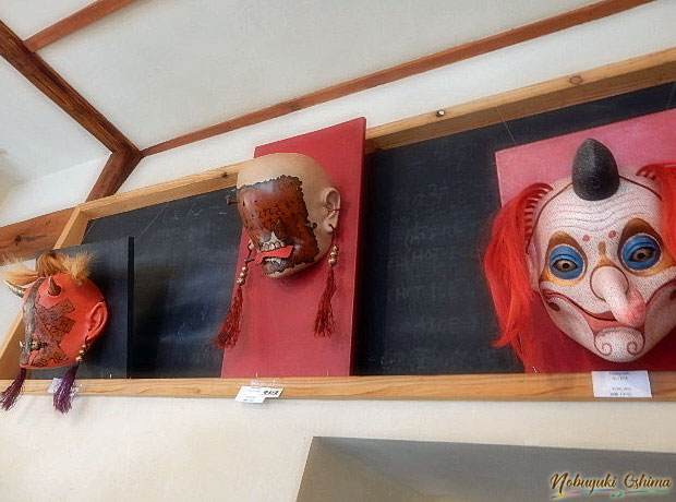 非常に繊細な作りの仮面／第8回 幡ヶ谷仮面展