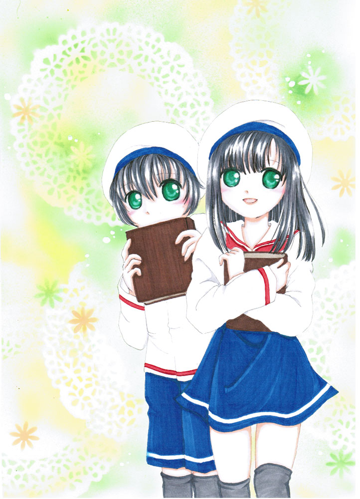 RoseMoon（ロゼムーン学園）オリジナルフィギア「SHOKO＆SHOTA（ショウコショウタ）」の二次元（同人）イラスト4