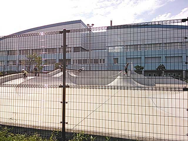 ボウルセクション-オリプリランド　セクションの数々-スケートコート「オリプリランド」スケートパーク（スケボーパーク）