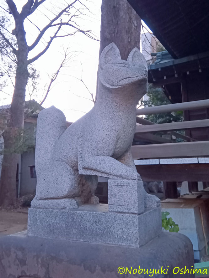 氏神様のお稲荷さん