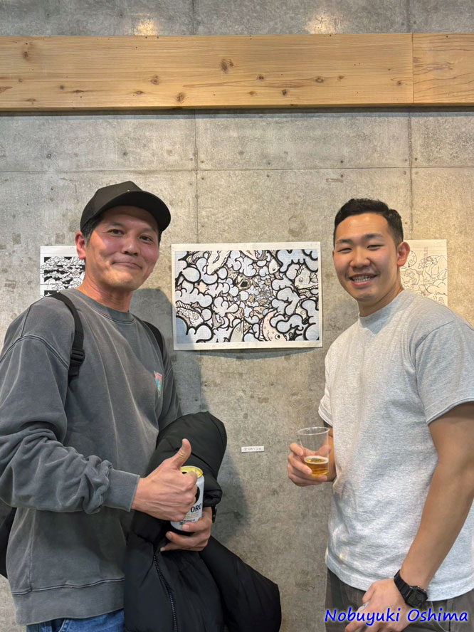 堀切健太氏と私(大嶋信之)