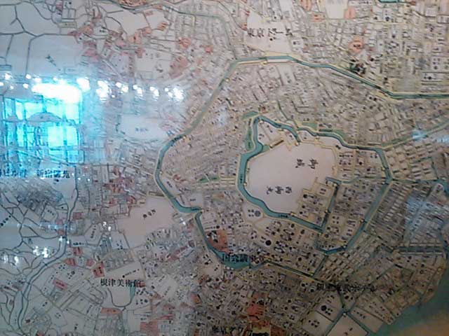 江戸の古地図 -東武博物館(東京都墨田区)