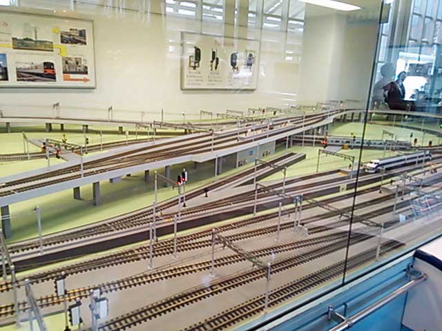 東武鉄道の電車模型-東武博物館(東京都墨田区)